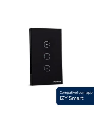Imagem de Interruptor Smart Wi-fi Touch Dimmer Ews 1101 Preto 4850009