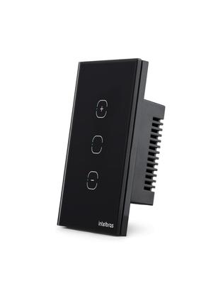 Imagem de Interruptor Smart Wi-fi Touch Dimmer Ews 1101 Preto 4850009