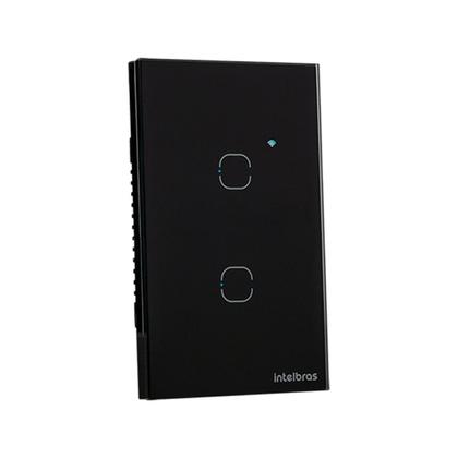 Imagem de Interruptor SMART Zigbee Touch 2 Preto EZS 1002 4850048