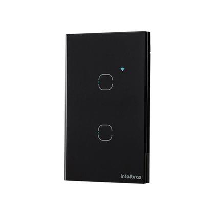 Imagem de Interruptor Smart Zigbee Touch 2 Preto Ezs 1002 4850048