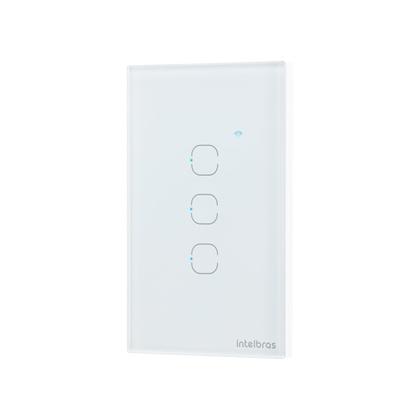 Imagem de Interruptor SMART Zigbee Touch 3 Branco EZS 1003 4850051