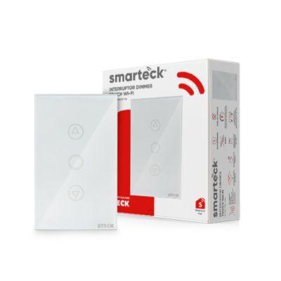 Imagem de Interruptor Smarteck 4X2" Dimmer Touch Branco Steck