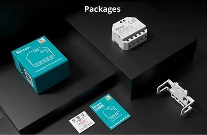 Imagem de Interruptor Sonoff 2ch Wifi Dual R3 Lite 