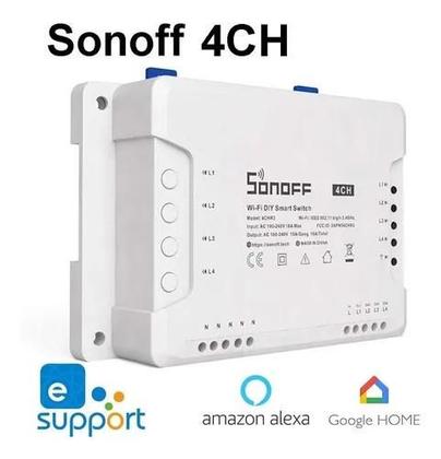 Imagem de Interruptor Sonoff WiFi 4 Canais 4CHR3