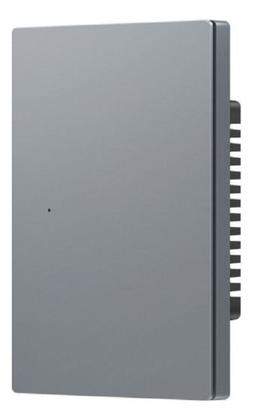 Imagem de Interruptor Tecla Fisica 1 Botao Zigbee com Led NovaDigital Grafite - Cinza