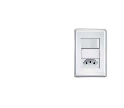 Imagem de Interruptor + Tomada 10A/20A - Kit 4x2 - Modulare