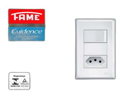 Imagem de Interruptor + Tomada 10A/20A - Kit 4x2 - Modulare