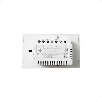 Imagem de Interruptor Touch 2.5D Inteligente 1Botão Wifi - Branco