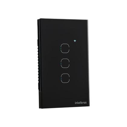 Imagem de Interruptor Touch 3 Smart Wi-fi EWS 1003 Intelbras