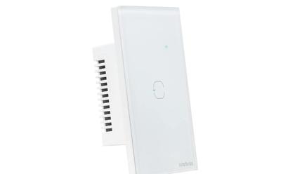 Imagem de Interruptor Touch Inteligente Com 1 Tecla EWS 1001 Branco Intelbras