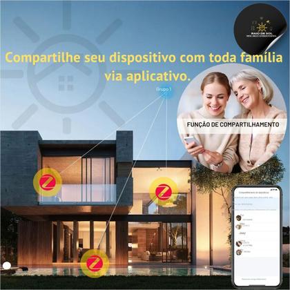 Imagem de Interruptor Touch Inteligente Zigbee Novadigital 8 Botões