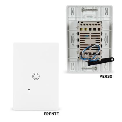 Imagem de Interruptor Touch IOT Inteligente Wi-Fi 1 Botões Alexa Margirius