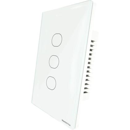 Imagem de Interruptor Touch Smart Tramontina Branco 3 Canais Tramontina