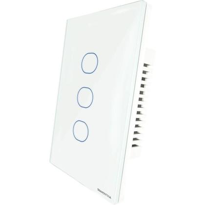 Imagem de Interruptor Touch Smart Tramontina Branco 3 Canais Tramontina