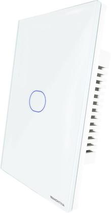 Imagem de Interruptor Touch Smart Tramontina Branco com 1 Canal