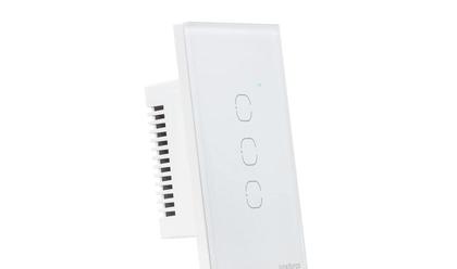 Imagem de Interruptor Touch Smart Wi-Fi 3 Teclas EWS 1003 Intelbras Izy