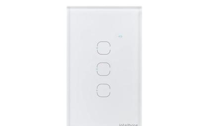 Imagem de Interruptor Touch Smart Wi-Fi 3 Teclas EWS 1003 Intelbras Izy