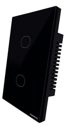 Imagem de Interruptor Touch Wi-fi Smart 2 Canais Alexa Tramontina