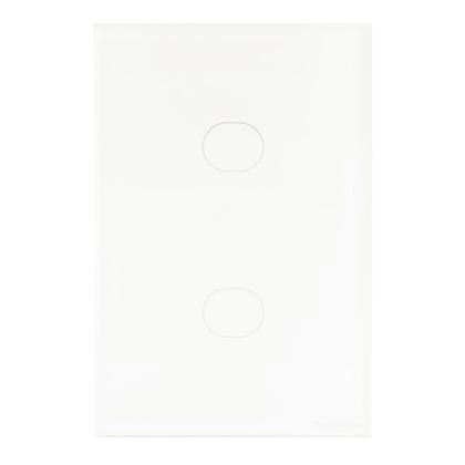 Imagem de Interruptor Touch Wi-Fi Smart Tramontina Branco com 2 Canais
