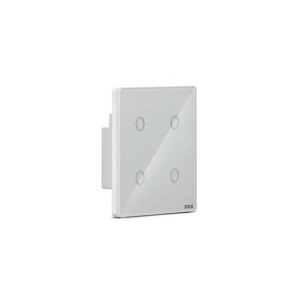 Imagem de Interruptor Touch Wifi 4x4 4 Módulos Branco Smarteck