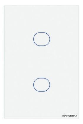 Imagem de Interruptor Touch Wifi Smart Ts-212r Alexa Google Tramontina