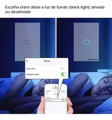 Imagem de Interruptor Touch Zigbee Novadigital 3 Botões Alexa Tuya