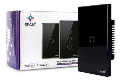 Imagem de Interruptor Touch Zigbee Smart Inteligente 1 Botão Eka