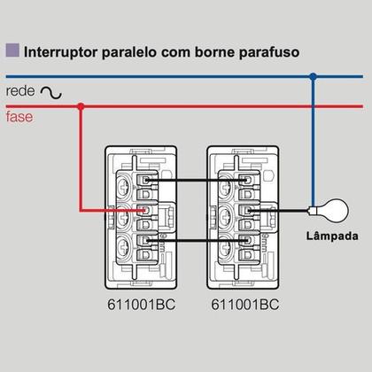 Imagem de Interruptor Triplo 4x2 3 Teclas (2 Paralelo + 1 Simples) Pial Plus+ Legrand