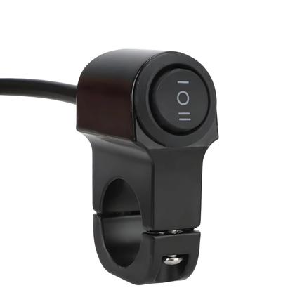 Imagem de Interruptor Universal À Prova d'Água Para Motocicleta 3 Em 1 on off Mini Interruptor De Luz De