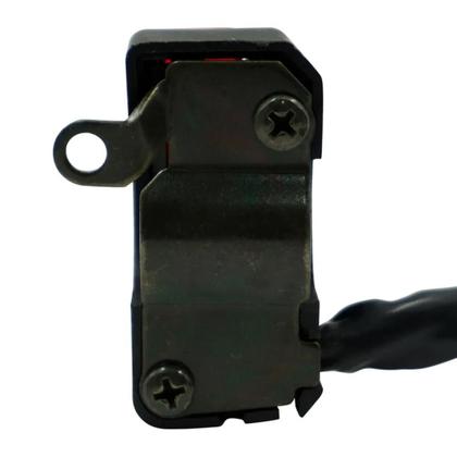 Imagem de Interruptor Universal Preto 12V Para Guidão De Moto Com Funções De Pisca, Farol De Neblina, Buzina,