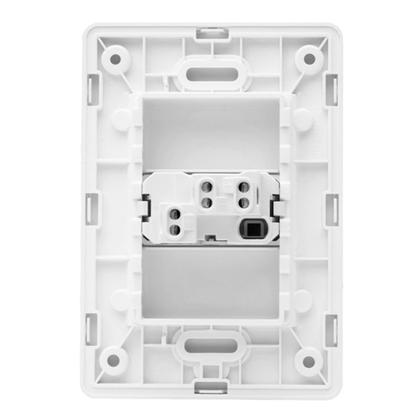 Imagem de Interruptor Unno 1 Tecla Simples 10A 250V Branco Abb