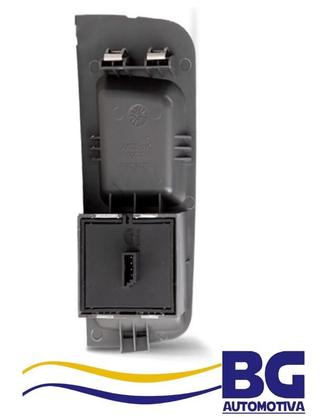 Imagem de Interruptor vidro elét duplo palio atractive 12-18 ld esq