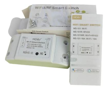 Imagem de Interruptor wifi e controle automação alexa google home