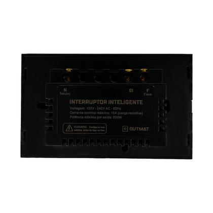 Imagem de Interruptor Wifi Outmat 1 Touch Acenda E Apague Pelo Celular