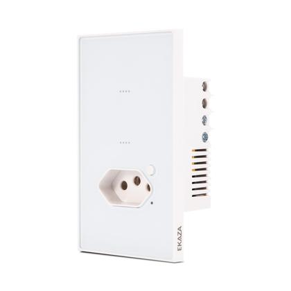 Imagem de Interruptor Wifi Soft Touch Série Vênus 2 Botão com Tomada 4x2