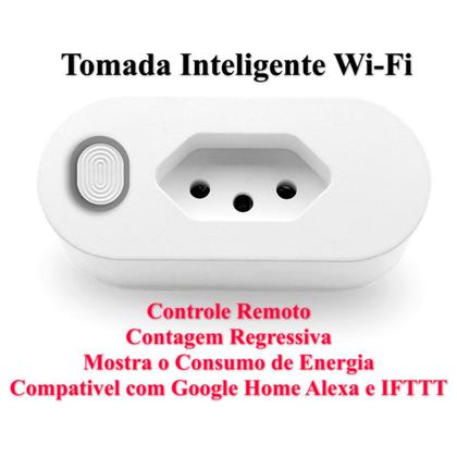 Imagem de Interruptor Wifi Tomada Inteligente Automação Bivolt