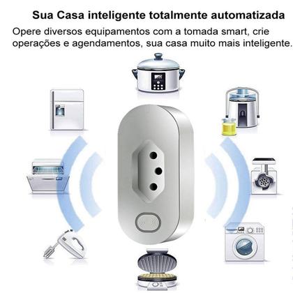 Imagem de Interruptor Wifi Tomada Inteligente Automação Bivolt