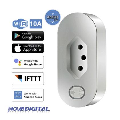 Imagem de Interruptor Wifi Tomada Inteligente Automação Bivolt