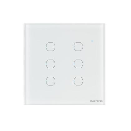 Imagem de Interruptor Wifi Touch Branco Ews 1006 Intelbras