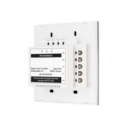 Imagem de Interruptor Wifi Touch Branco Ews 1006 Intelbras