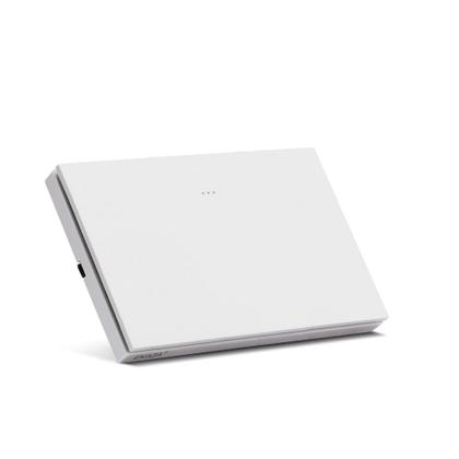 Imagem de Interruptor Zigbee Inteligente Alexa 1, 2 e 3 Botões Branco Mercúrio Lite Tecla Física Tuya