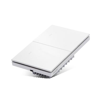 Imagem de Interruptor Zigbee Inteligente Alexa 1, 2 e 3 Botões Branco Mercúrio Lite Tecla Física Tuya