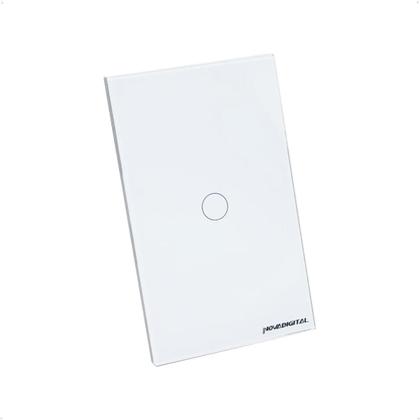 Imagem de Interruptor Zigbee Touch 1 Botão Inteligente 4X2 - Branco