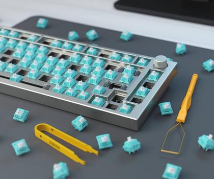 Imagem de Interruptores mecânicos Glorious Lynx Unlubed 36x Linear RGB