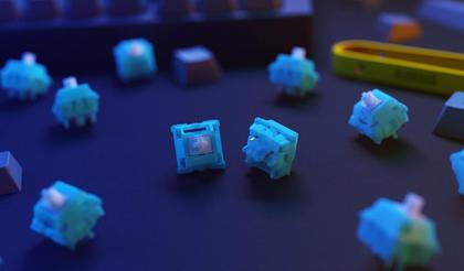 Imagem de Interruptores mecânicos Glorious Lynx Unlubed 36x Linear RGB