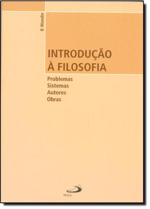 Imagem de Introdução à filosofia: problemas, sistemas, autores, obras