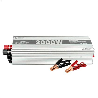 Imagem de Inversor 12v P 110v ou 220v 2000w Conversor Tensão Veicular