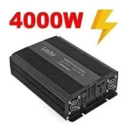 Inversor 4000w 12v 60hz 220v Lucky Amazonia Liga Geladeira