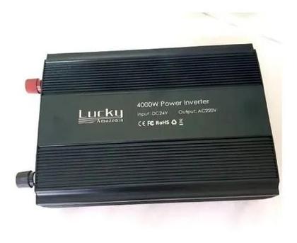Inversor 4000w 12v 60hz 220v Lucky Amazonia Liga Geladeira