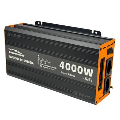 Imagem de Inversor 4000W 24V Para 110V Veicular Torquehammer Caminhão